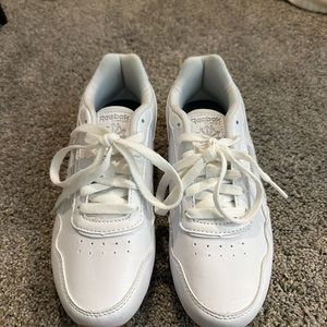 Reebok white sneakers